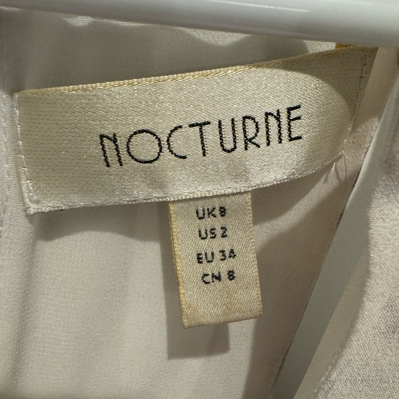 Nocturne sleeveless graphic midi dress size 2 - Picture 2 of 3